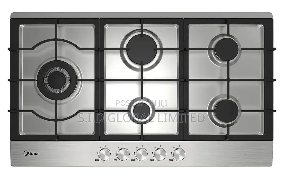 Excellent MIDEA-5-BURNER-GAS-HOB-90G50ME005-SFT