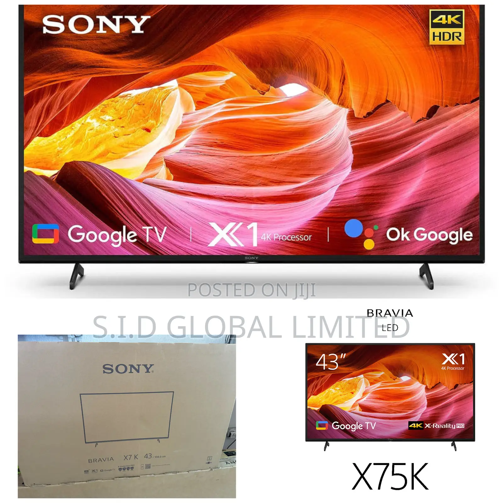 Inbox Fresh Sony Bravia 108 Cm (43 Inches) Ultra HD Smart