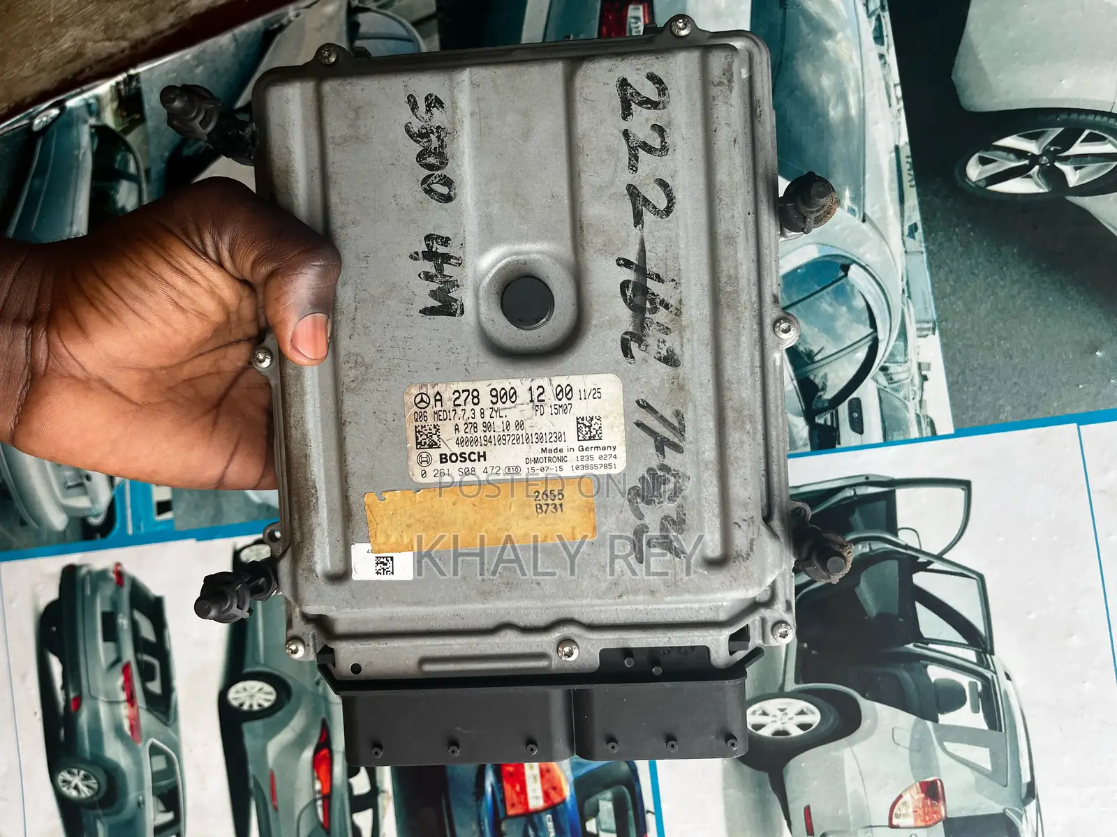 2012-2017 Mercedes Benz S500 ,AMG 63 Engine Control Unit