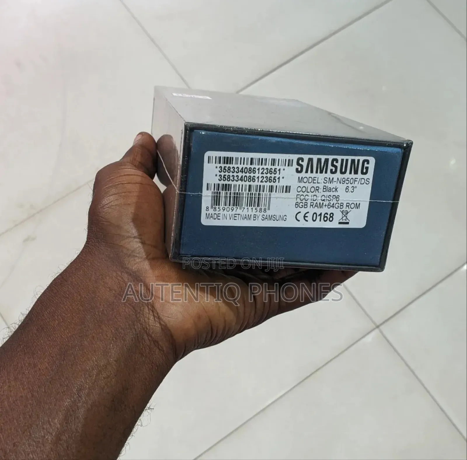 New Samsung Galaxy Note 8 64 GB Black