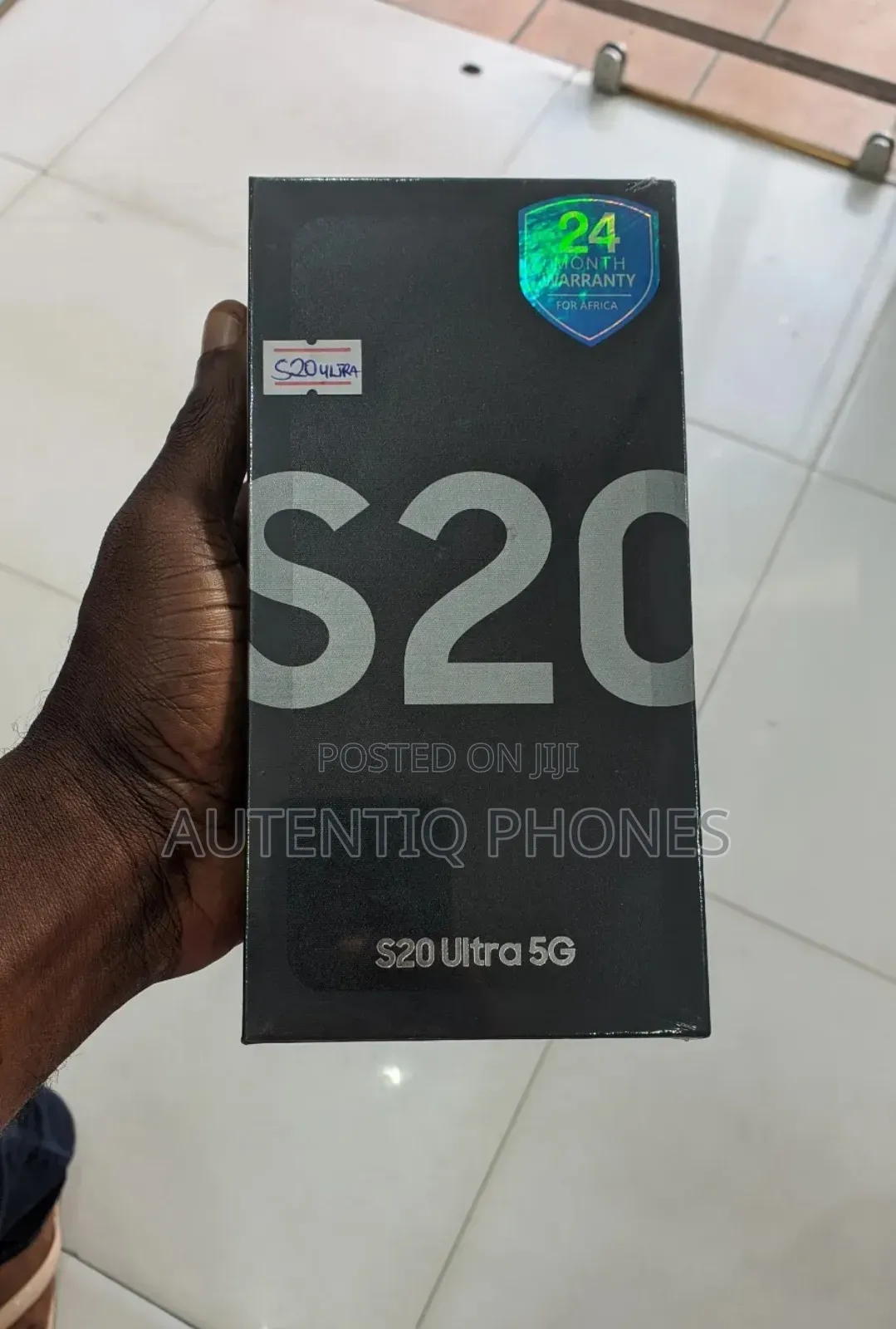 New Samsung Galaxy S20 Ultra 5G 256 GB Black