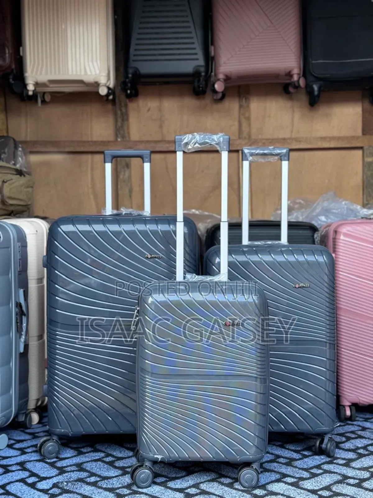 3set Extra Quality Compass Anticrake Luggages/Travel Bags