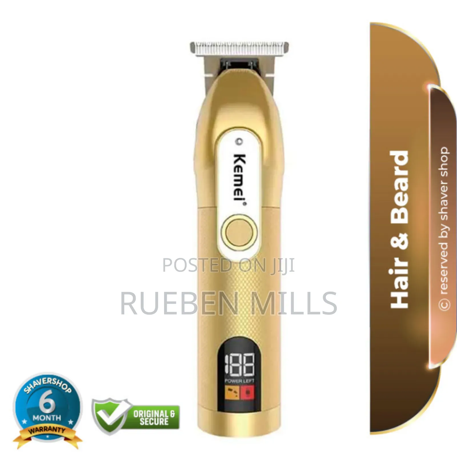 Original Kemei KM-1760 Barbering Machine Beard Trimmer