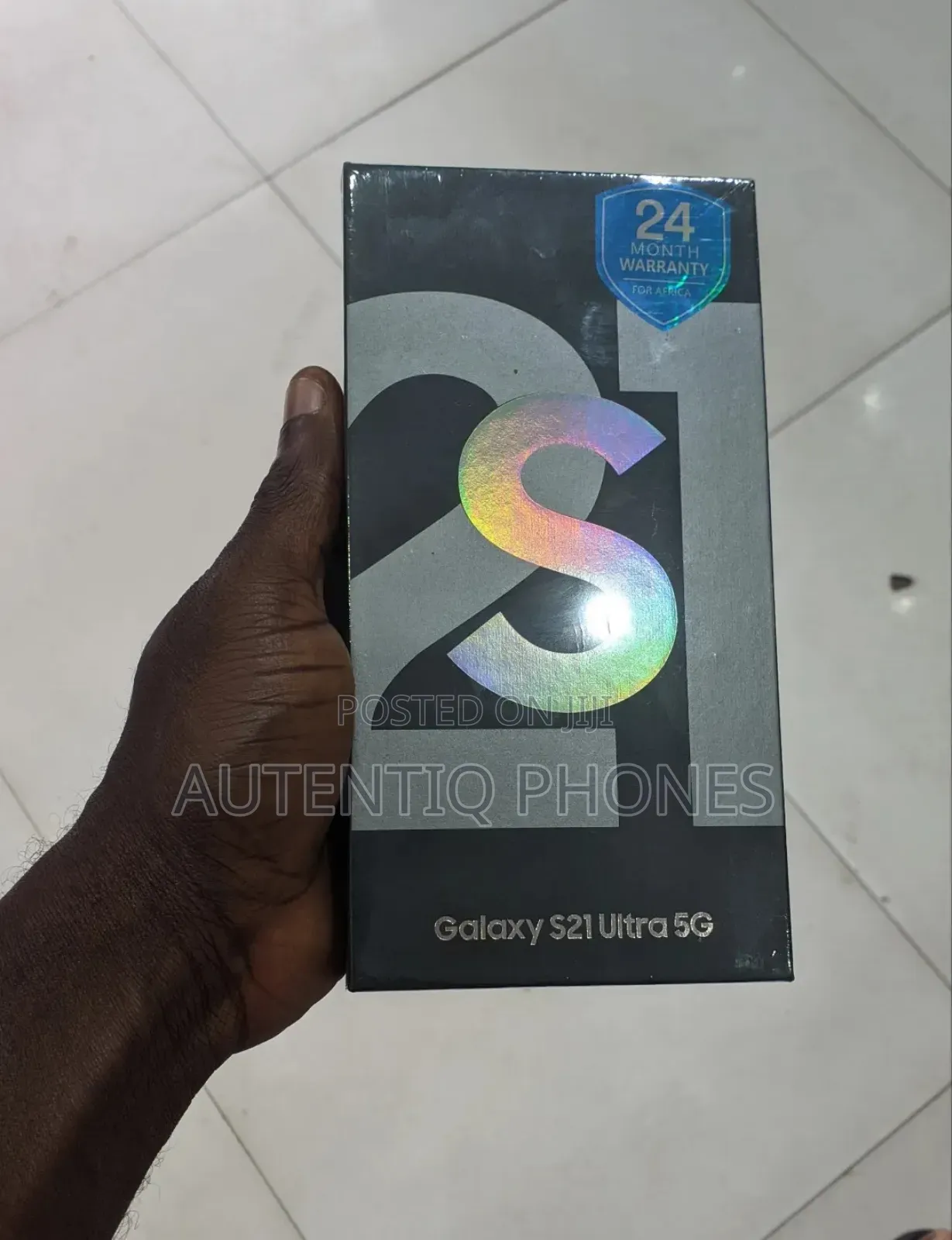 New Samsung Galaxy S21 Ultra 5G 128 GB Black