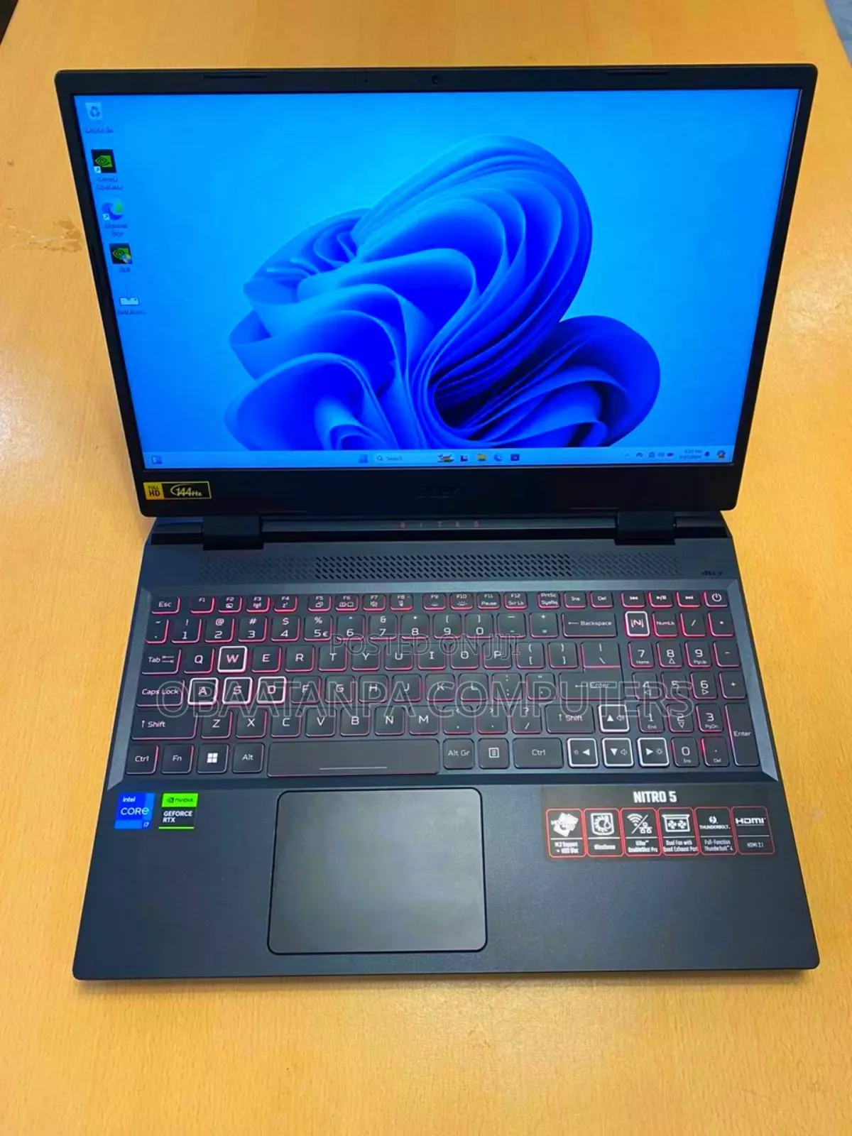 Laptop Acer Nitro 5 16GB Intel Core I7 SSD 512GB