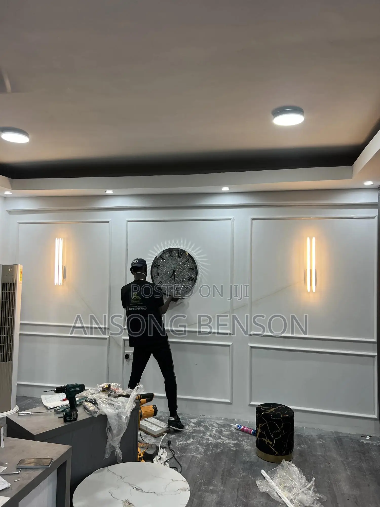 Professional Installer and Trainer of 3d Wall Moulds