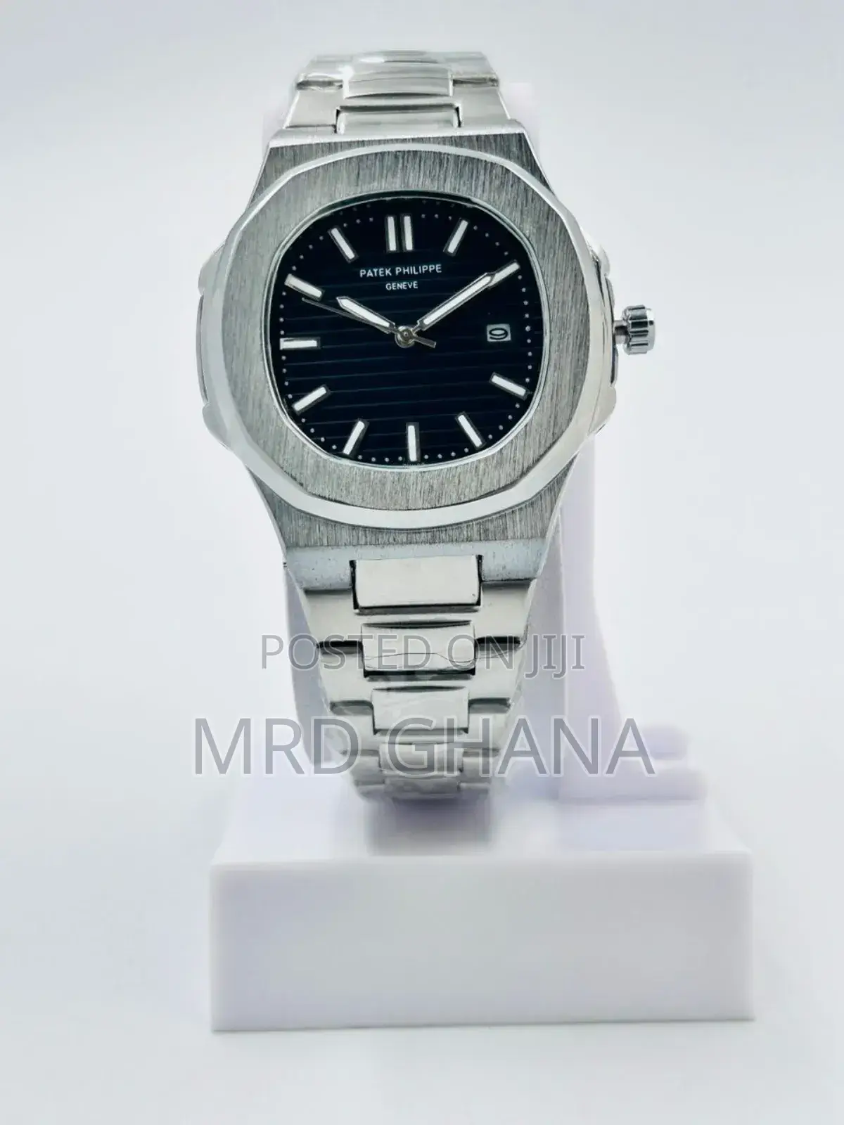 Patek Philippe Luxury Dark Face Watch