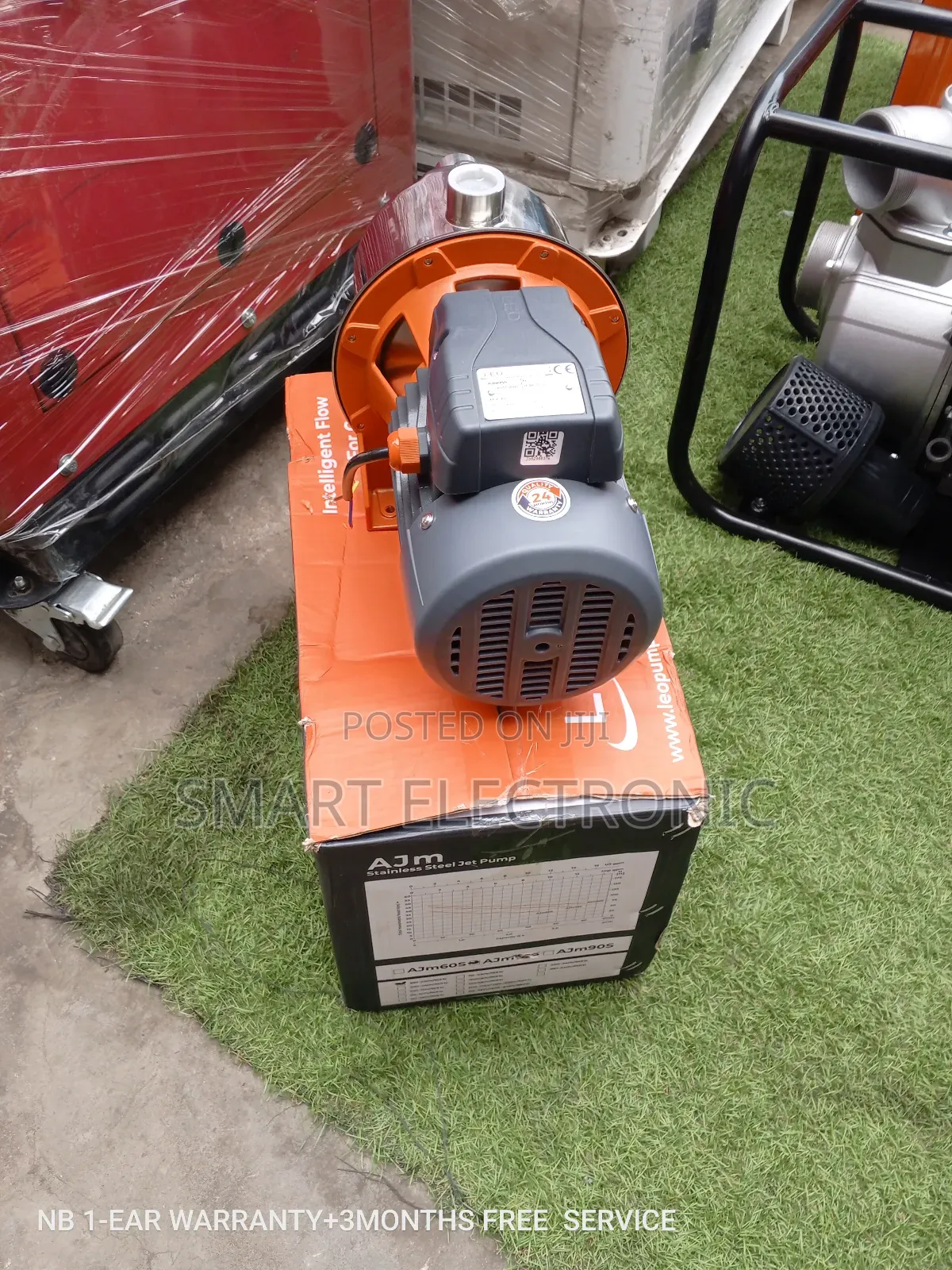 Affordable Leo Water Pump- 1.0hp- Stainless -Jet Water Pump