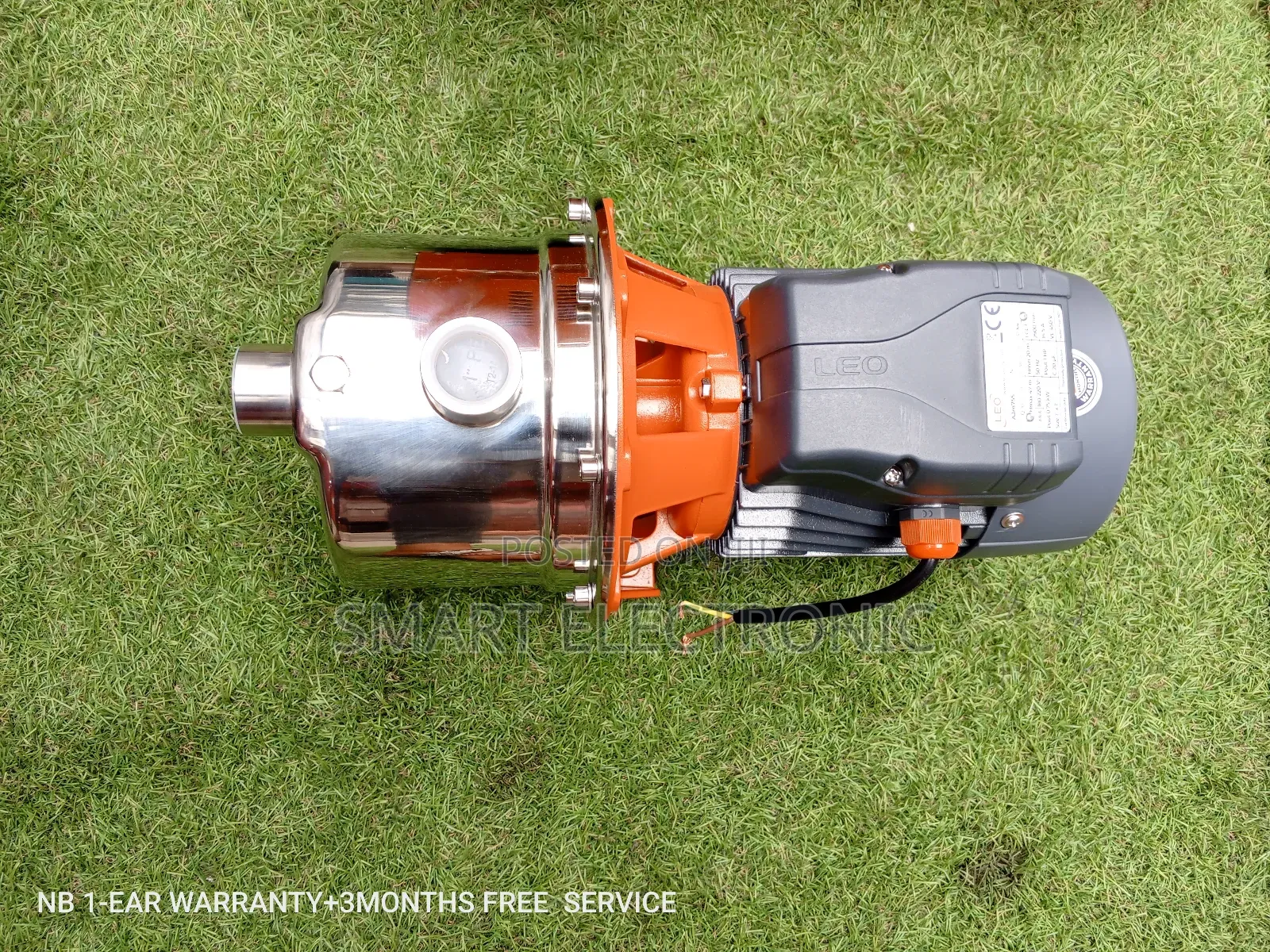 Leo Water Pump-1.0hp- Stainless Water Pump-Jet Awesome
