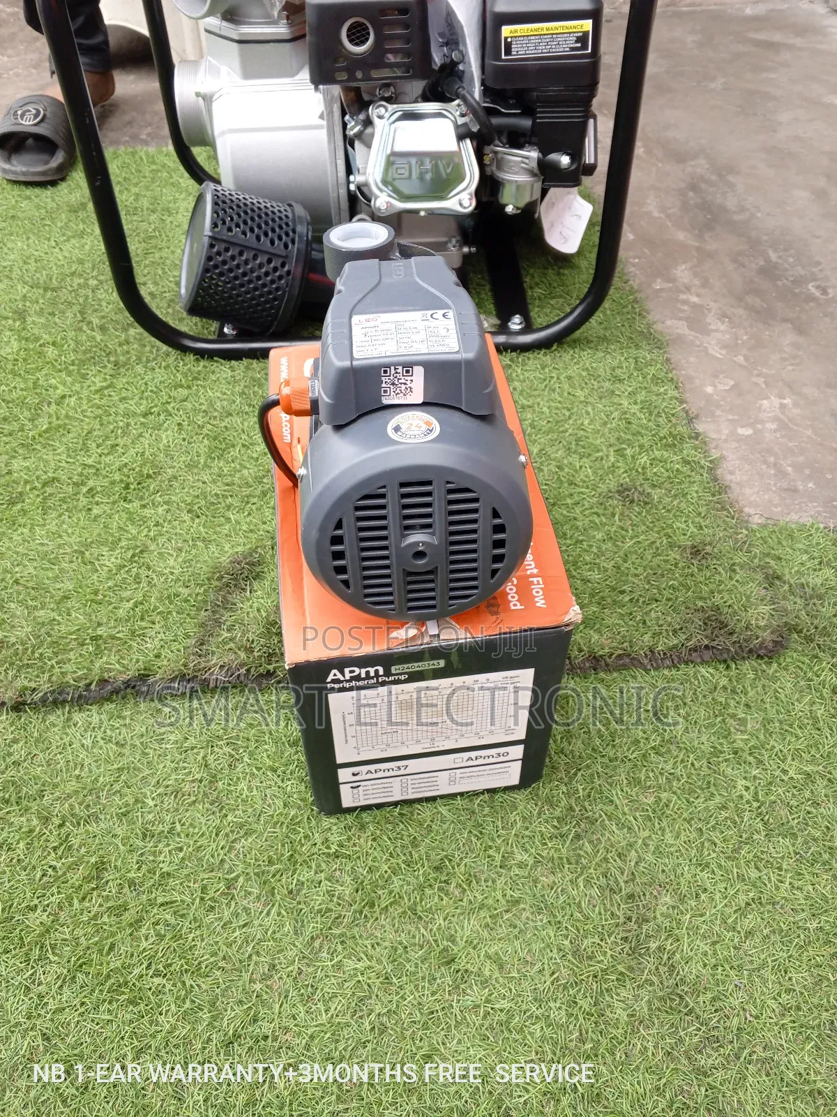 Brand New Leo Water Pump- 0.5hp- Stainless Steel - Jet Pump