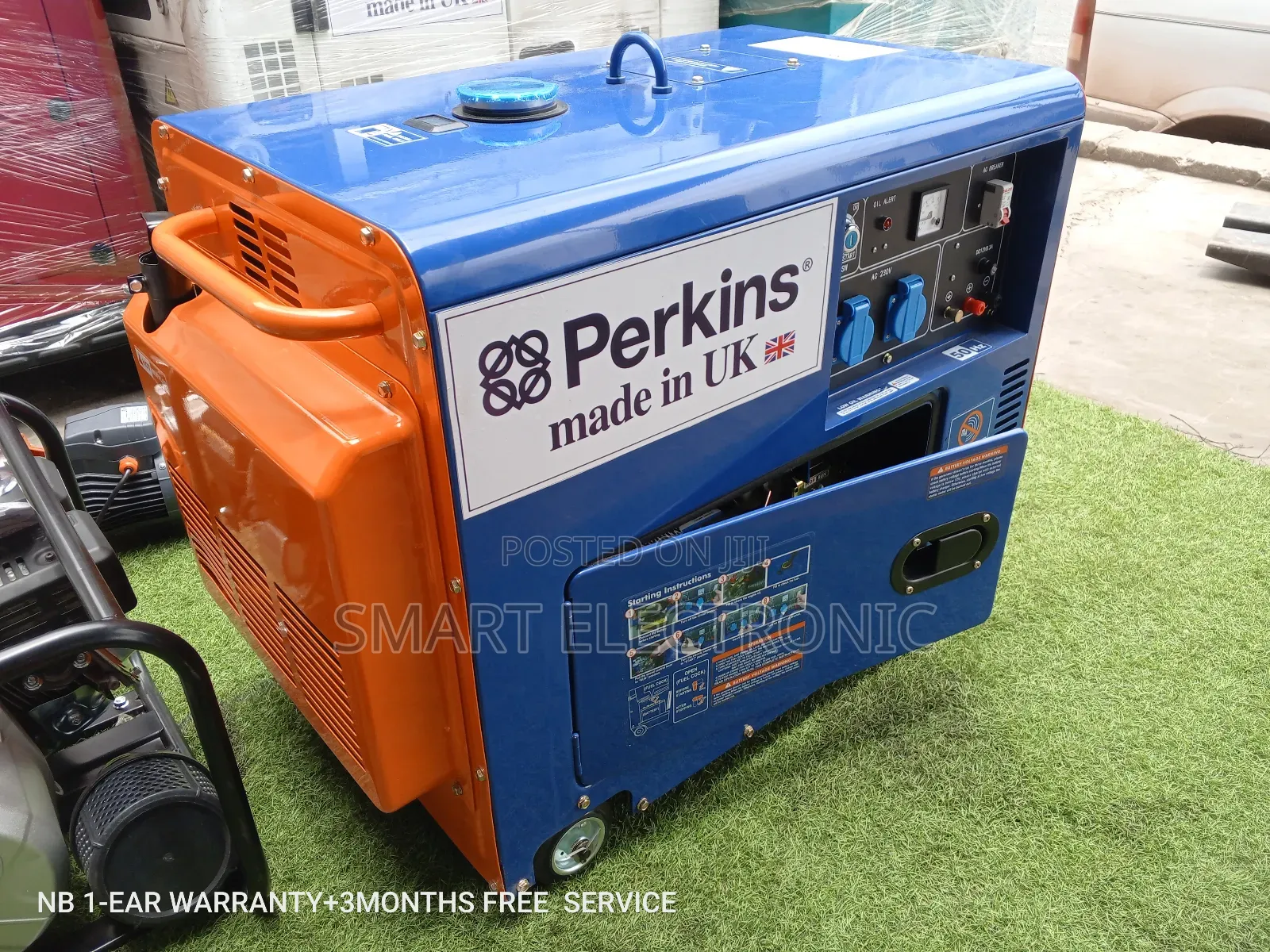 Diesel Generator 10kw 13000W Perkins UK Silent Generator
