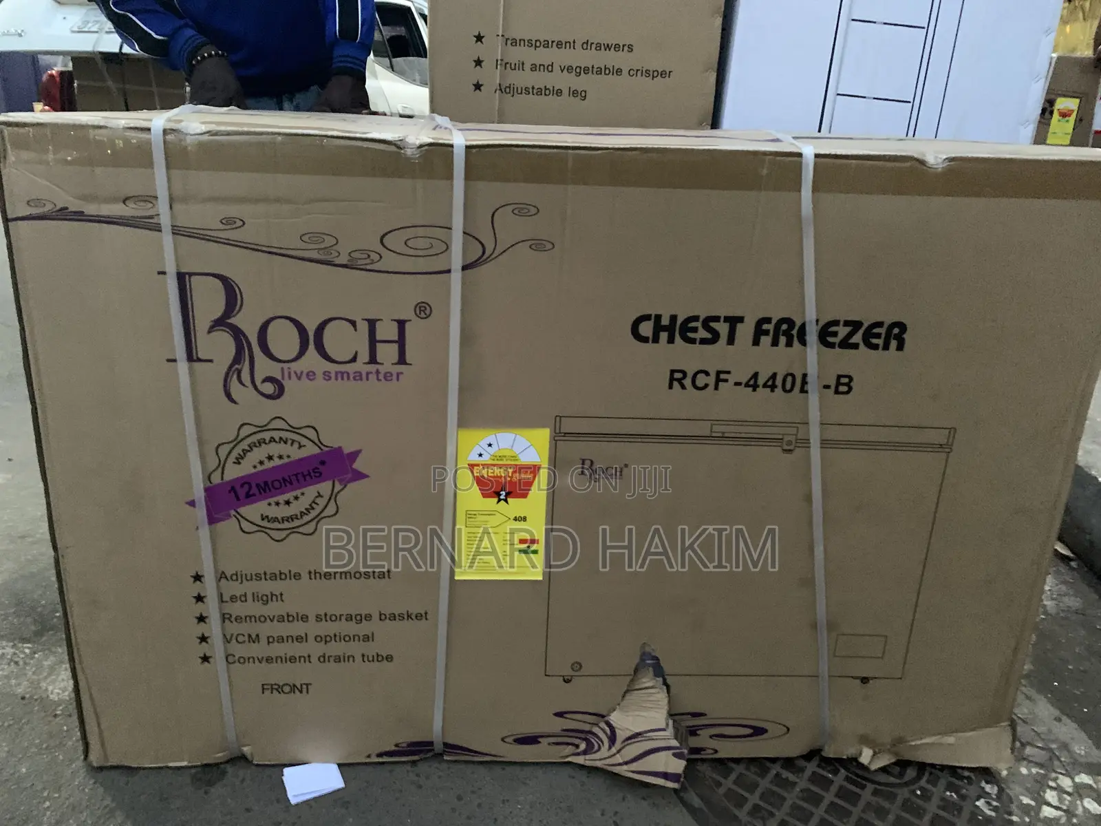 Roch Chest Freezer 380 Litres