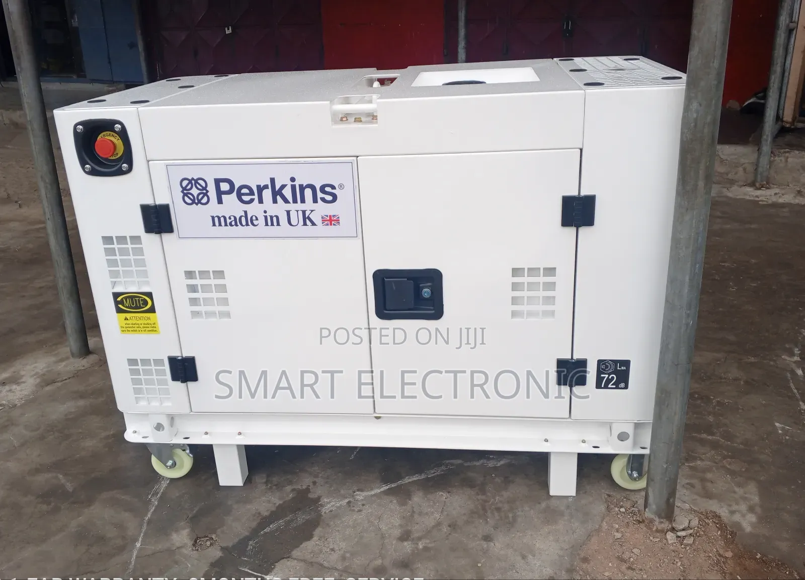 Silent Diesel Generator 20kva UK Keystart Perkins Generator