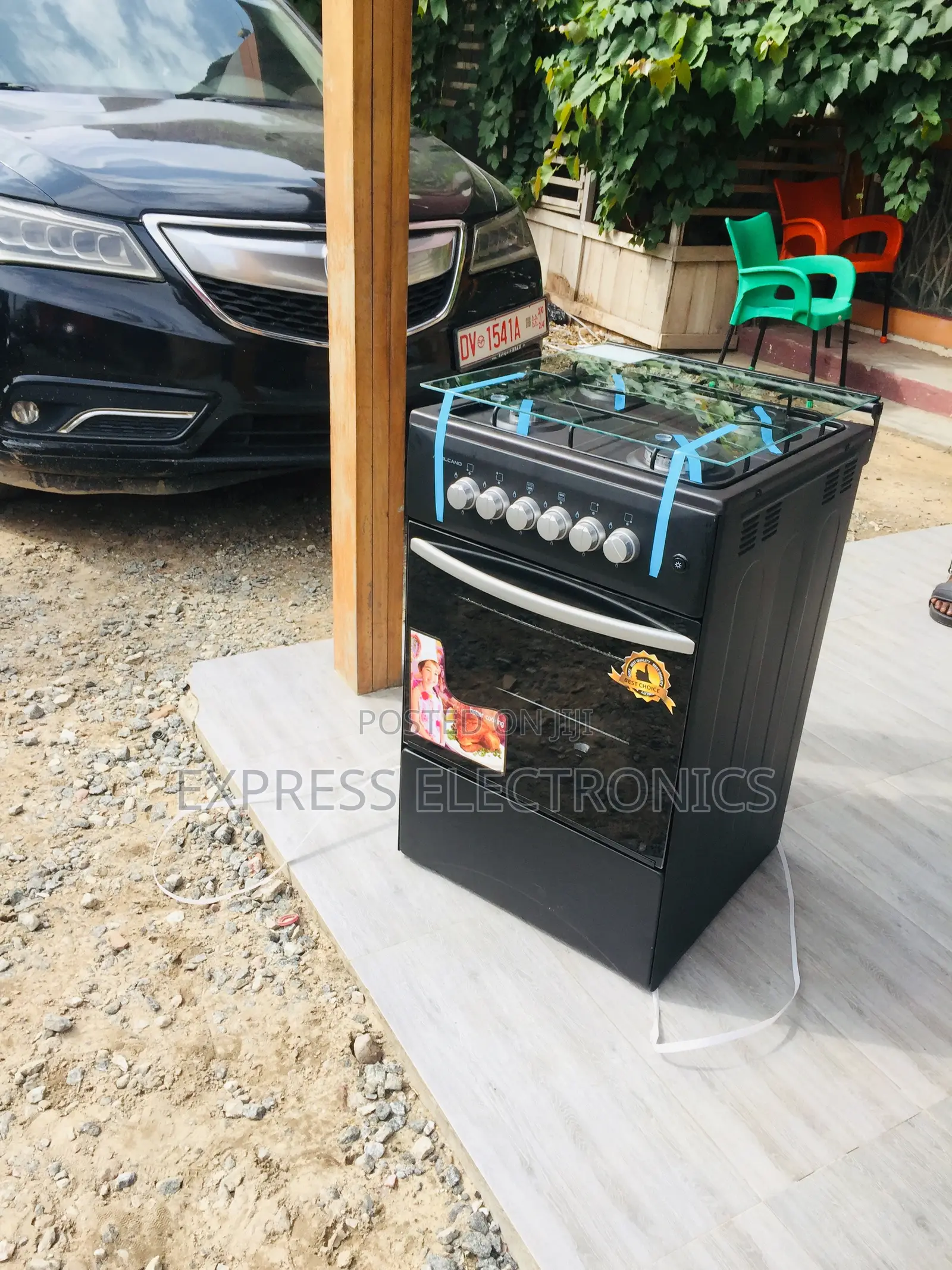 Popular Choice Gas Cooker Oven Grill 4burner 50/50
