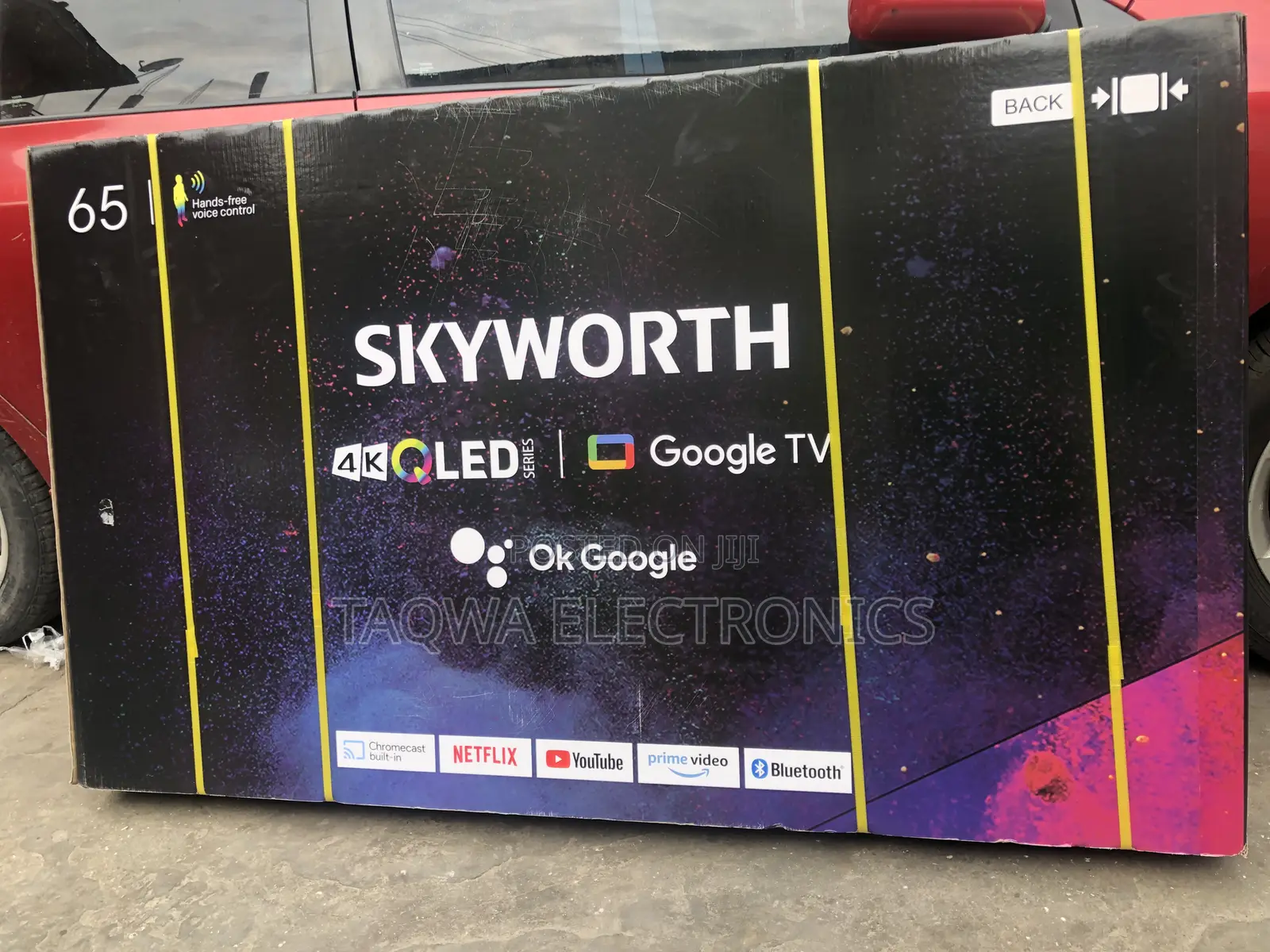 QLED 65 Inch Skyworth Google Tv