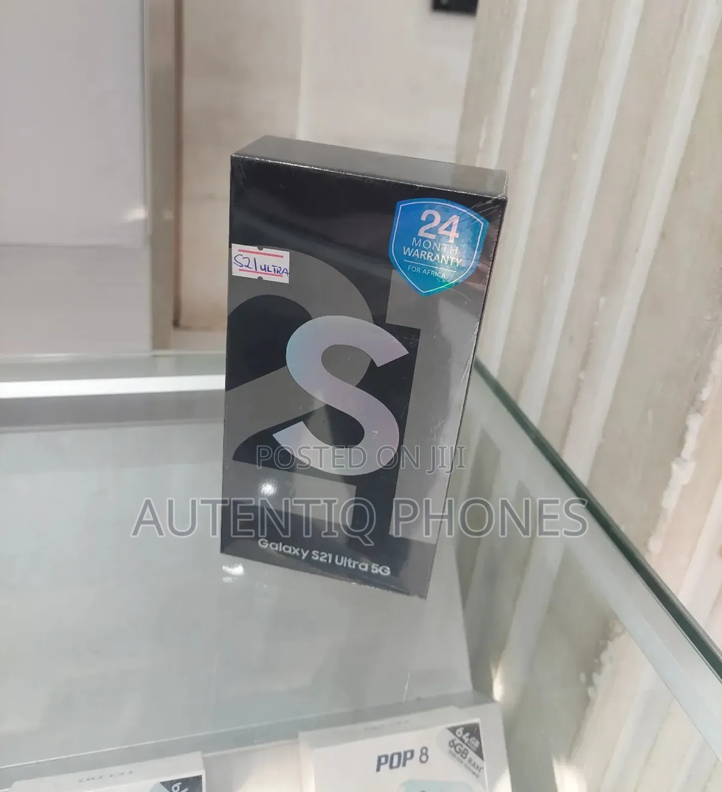 New Samsung Galaxy S21 Ultra 5G 128 GB Silver