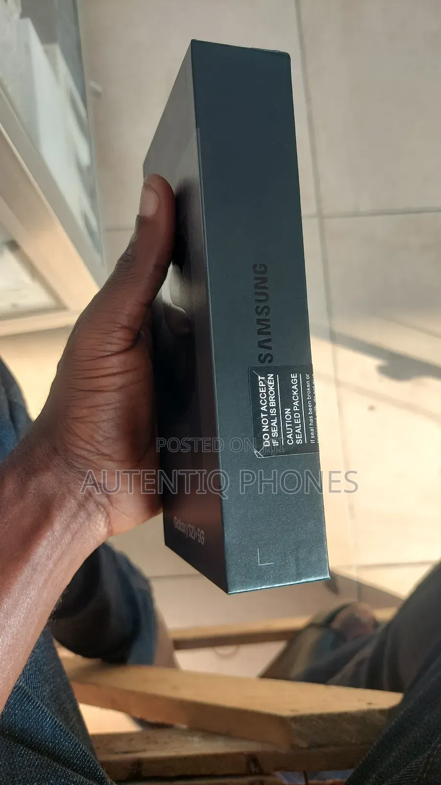 New Samsung Galaxy S21+ 5G 128 GB Black