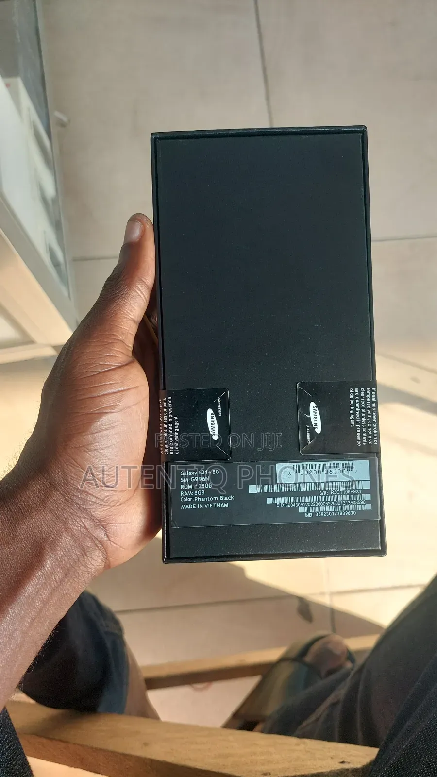 New Samsung Galaxy S21+ 5G 128 GB Black