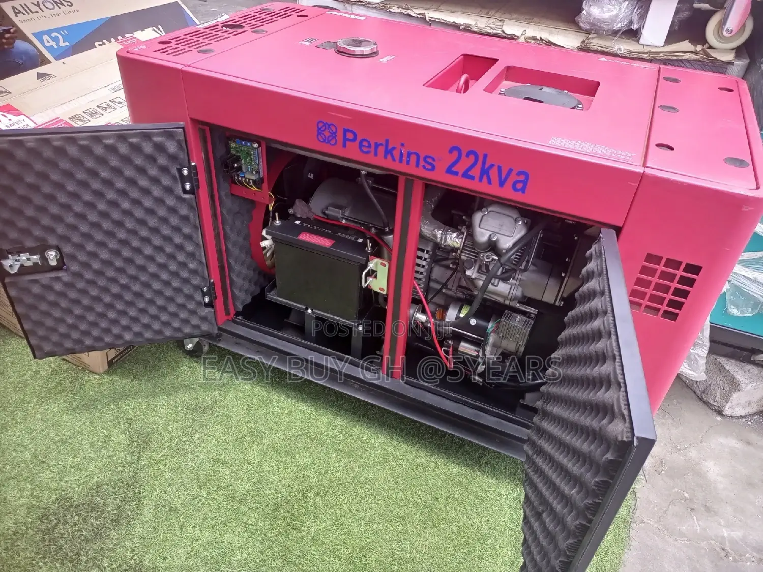 Diesel Generator Perkins 22kva,24500watts Generator Keystart