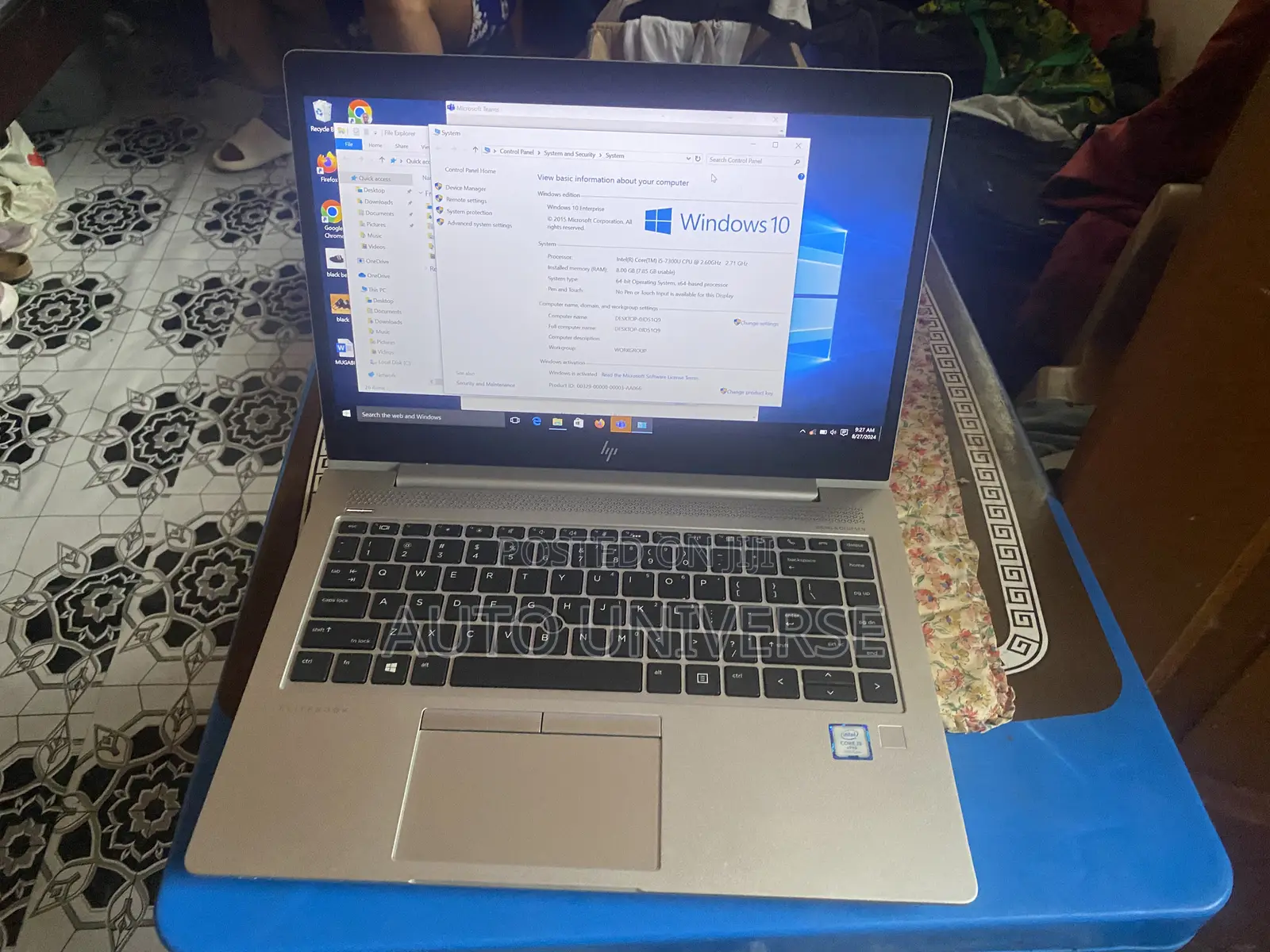 Laptop HP EliteBook 840 G5 8GB Intel Core i5 SSD 256GB
