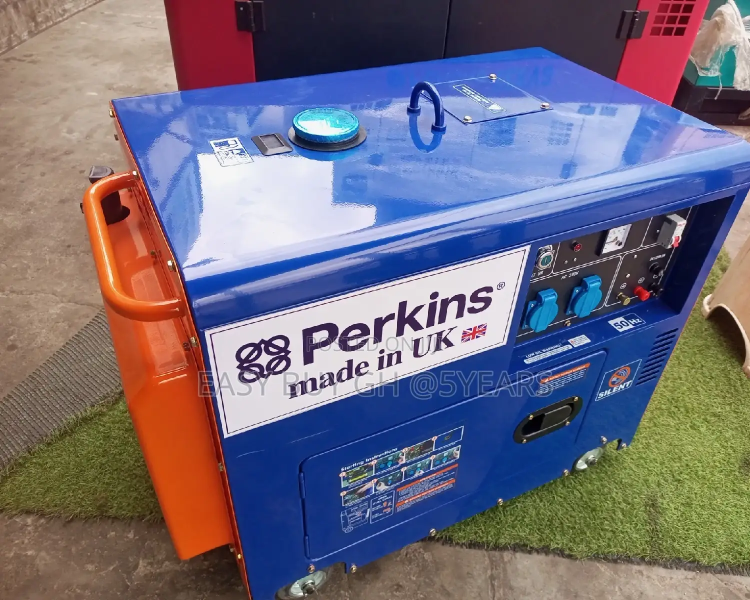 Original Generator Perkins Diesel 10kva Generator Keystart.