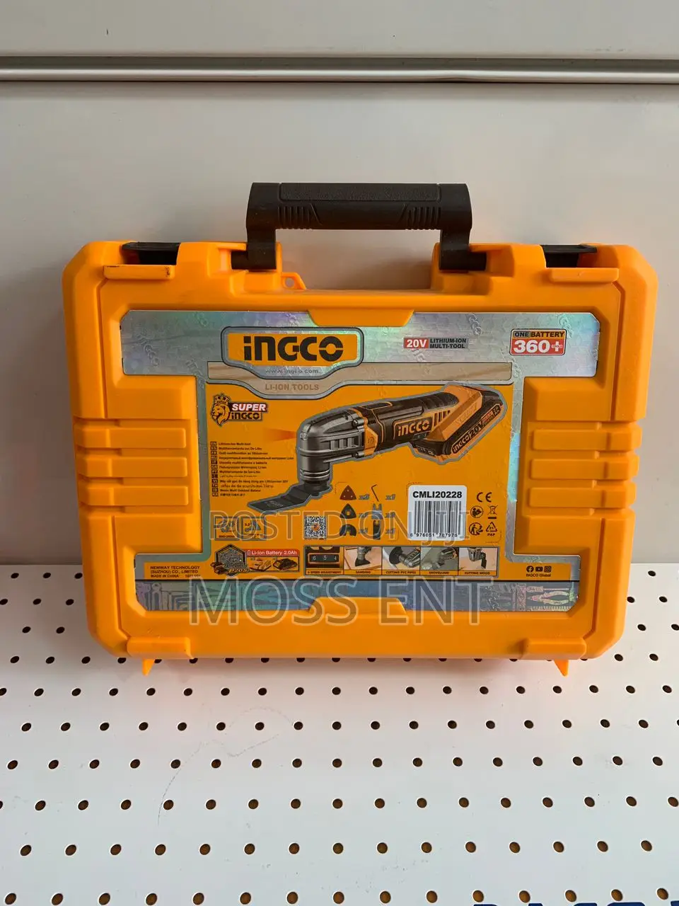 Ingco Cordless Multi-Tool 20v + Battery + Accs - Cmli20228