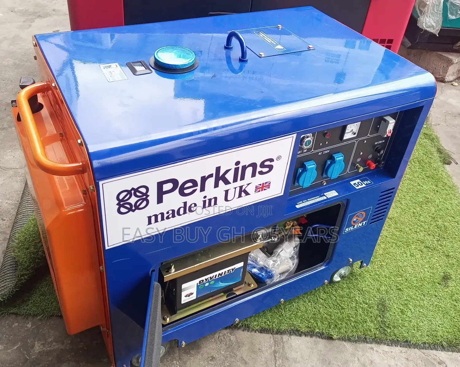 Diesel Super Generator Keystart Perkins 10kva Generators.
