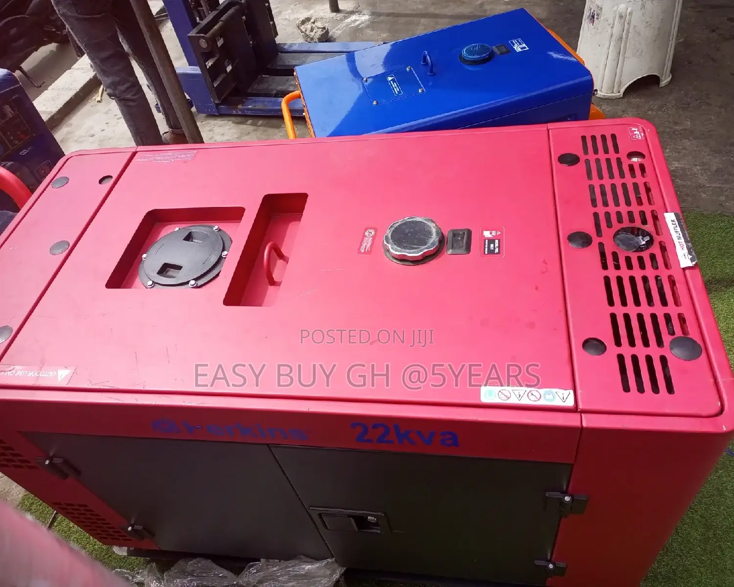 High Pressure Generator 22kva Perkins Diesel Generator UK Md