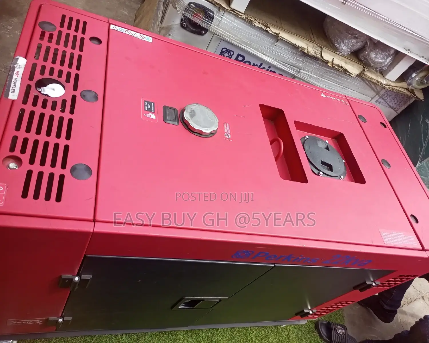 High Pressure Generator 22kva Perkins Diesel Generator UK Md