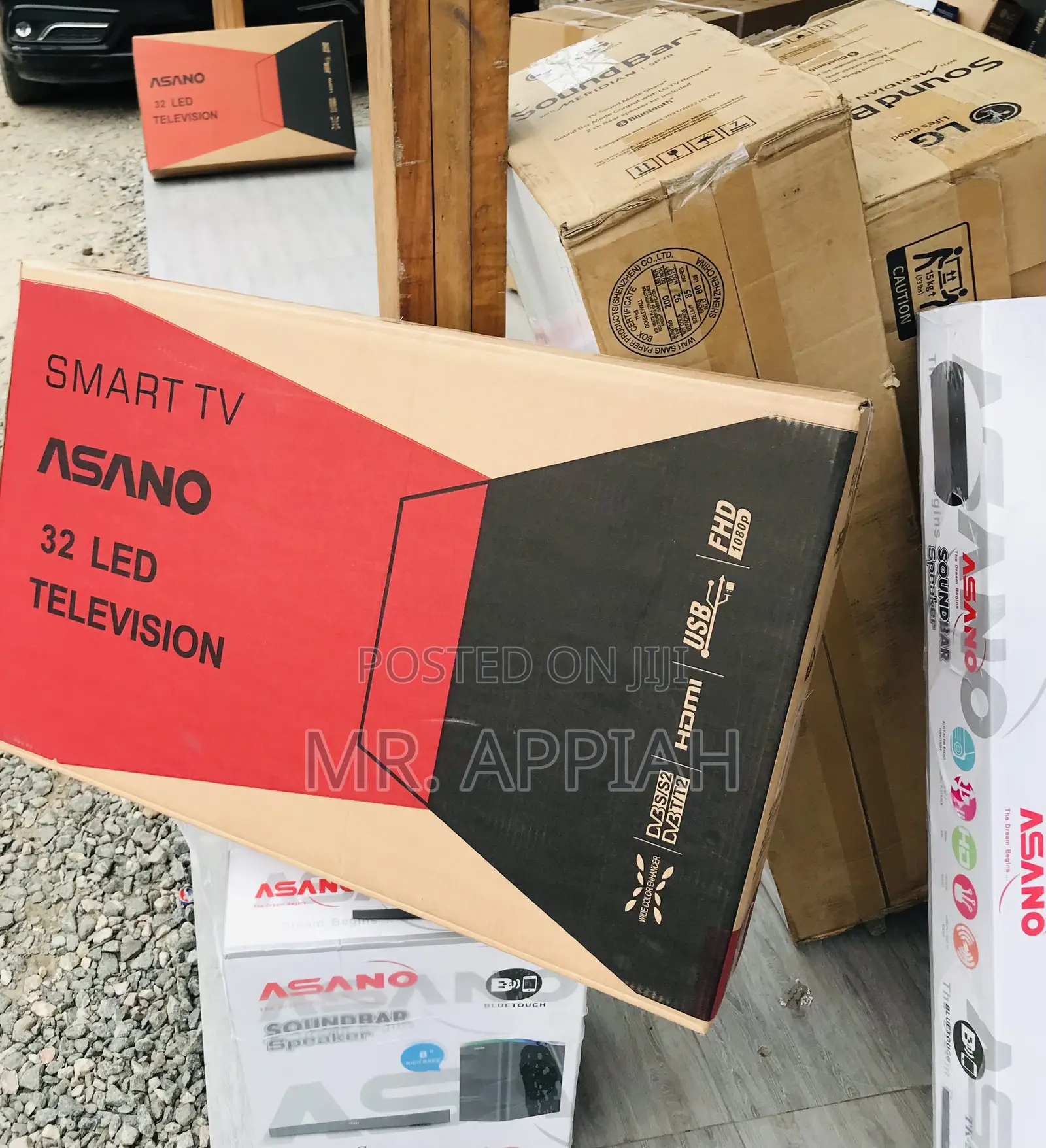 Buy Authentic Asano 32” Smart Satellite Electric Tv.