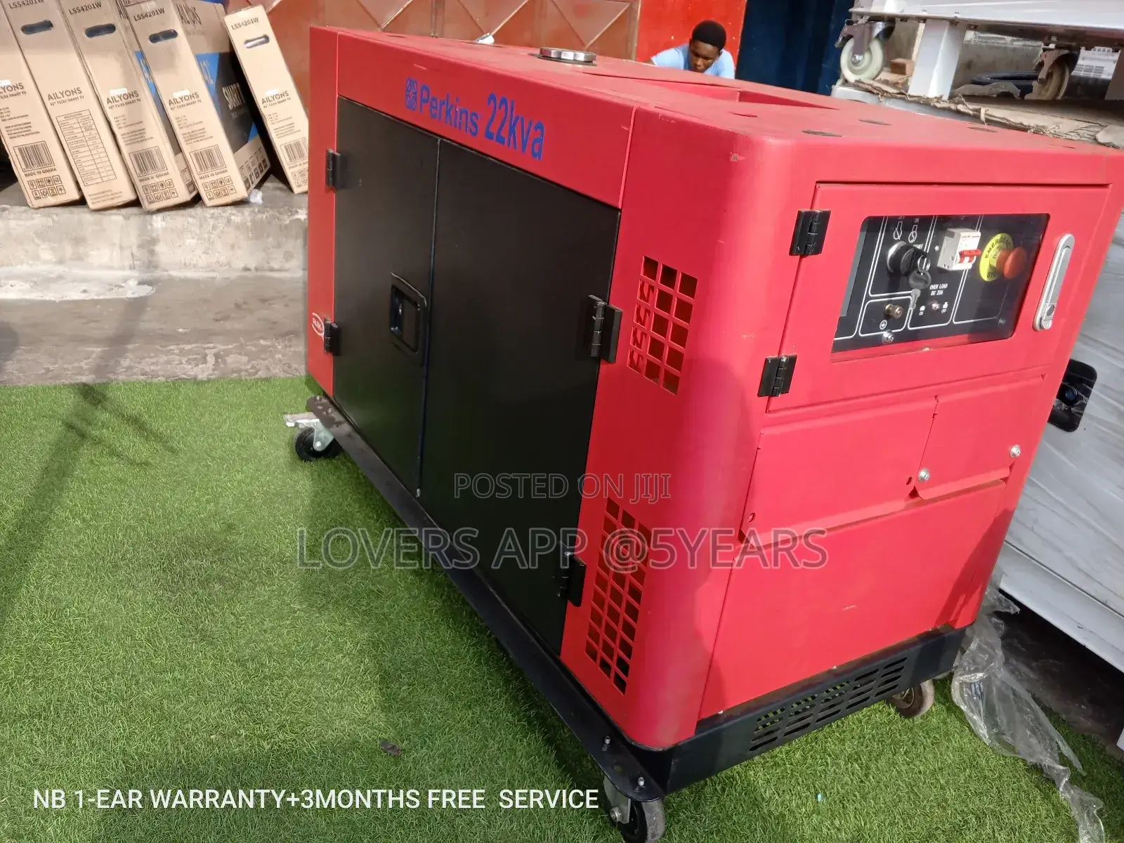 Original Perkins Generator Silent Diesel 22kw Key Generator