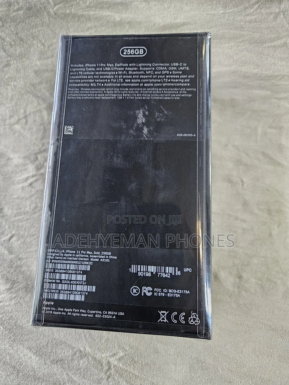New Apple iPhone 11 Pro Max 256 GB Gold