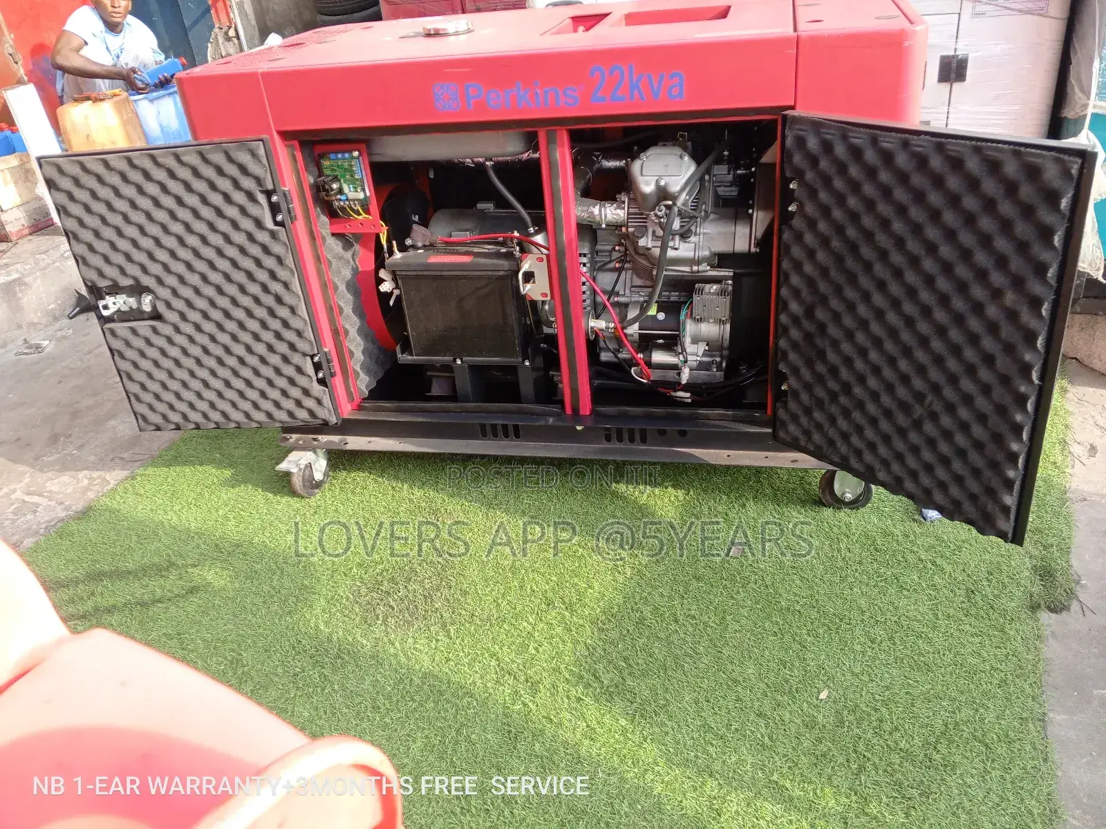 Perkins Generator Silent 22kw Auto Generator Original Engine