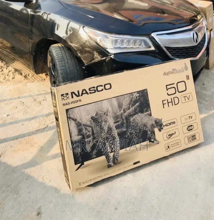 Durable Nasco 50” Full HD Satellite Electric Television