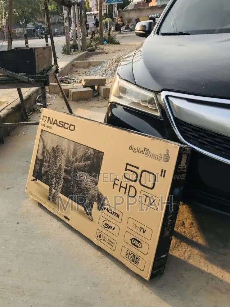 Unique Nasco 50” Full HD Electric Satellite Electric Tv.