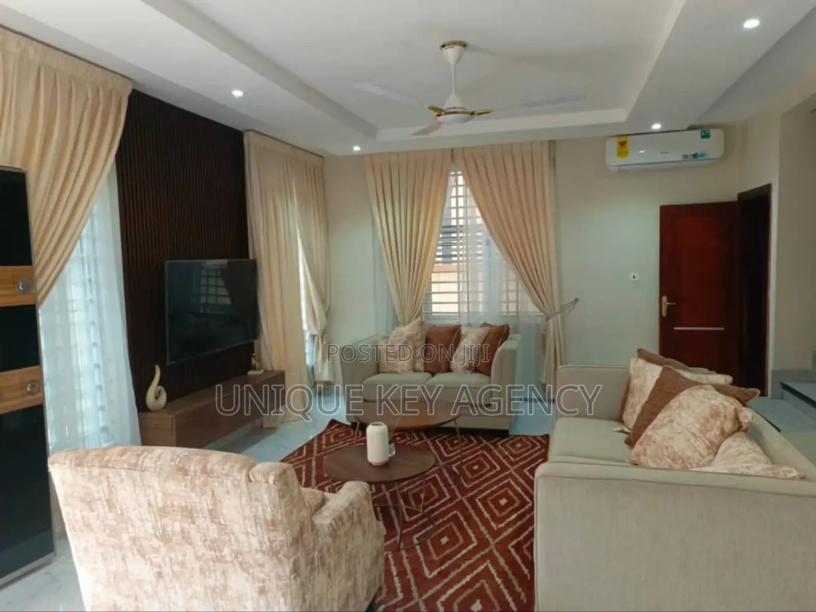 Furnished 3bdrm House in Unique Key Agency, Airport Residential Area