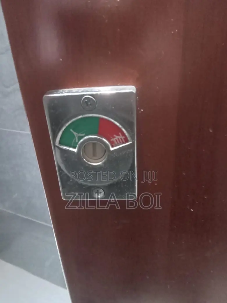 Indicator Toilet Lock