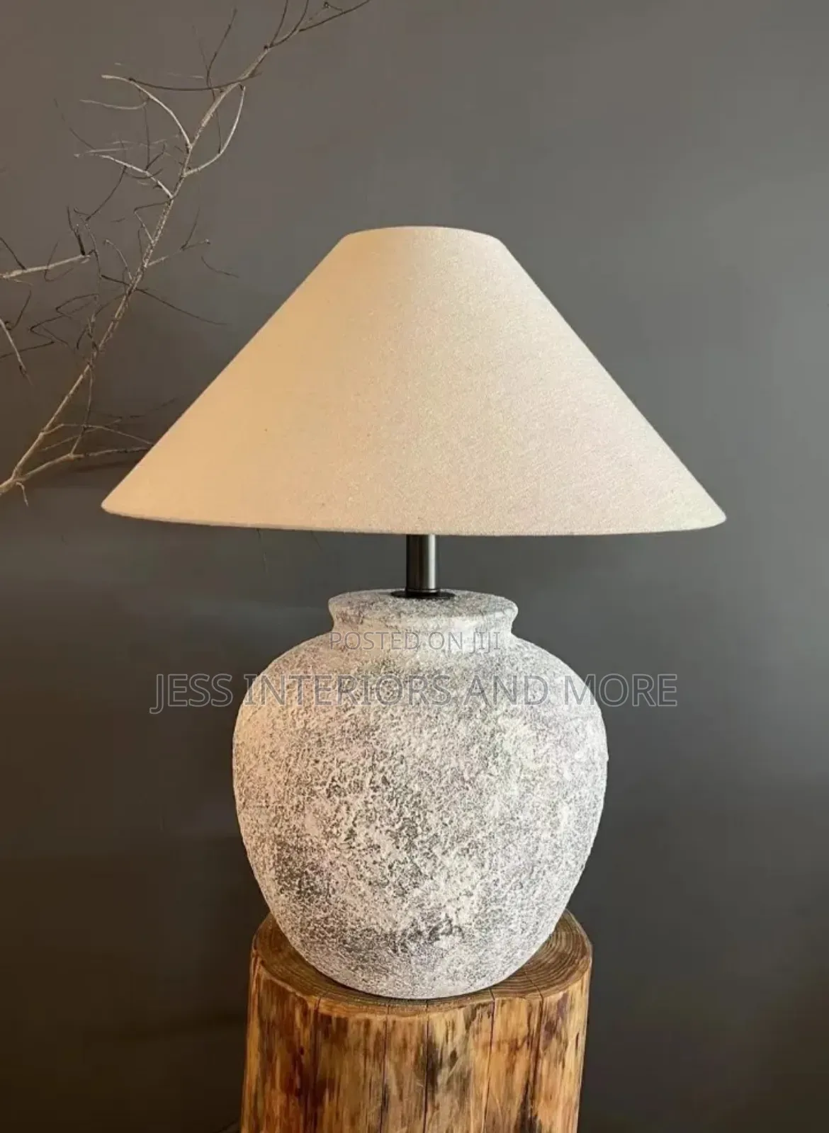 Terra Cotta Table Lamp