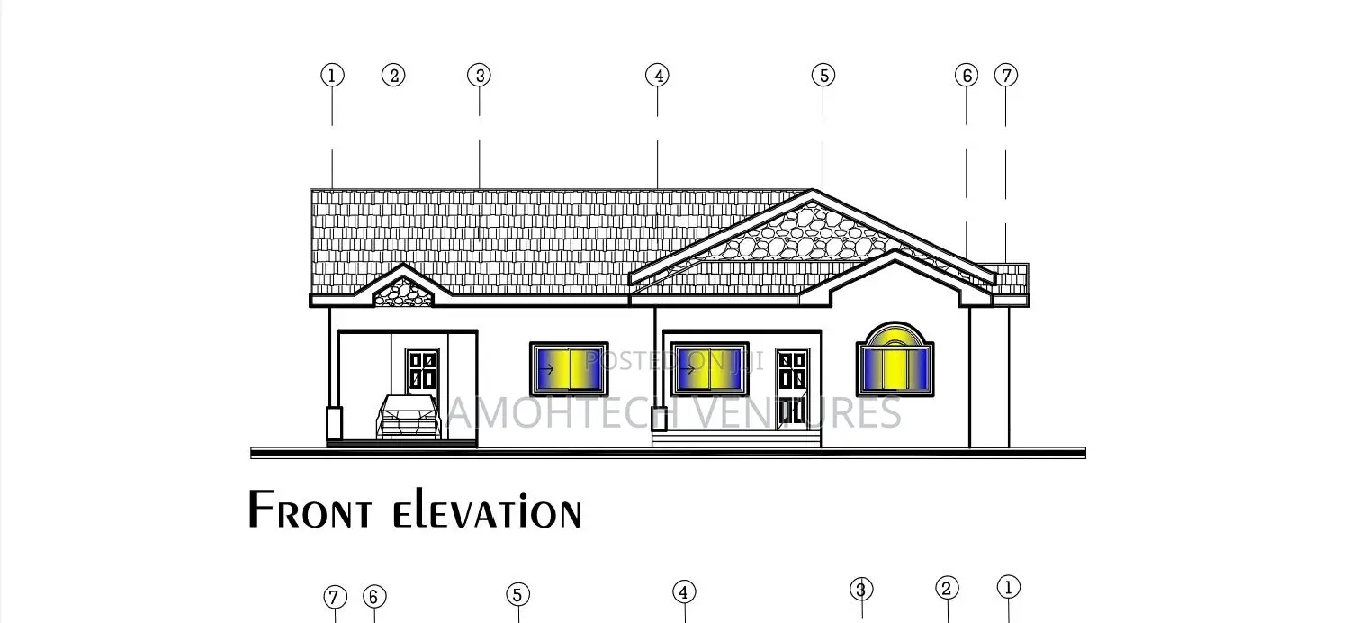 3 Bedroom Residence Plan 59 X 41 Feet Plot