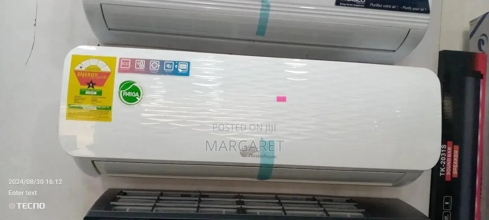 Original Rainbow 1.5 Hp Air Conditioner R 410