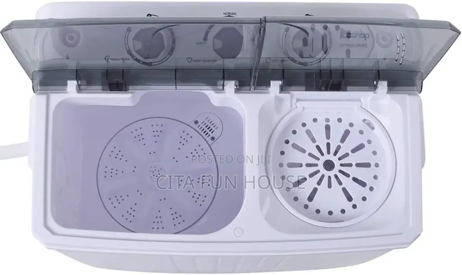 8kg Double Tub Semi Auto Washing Machine