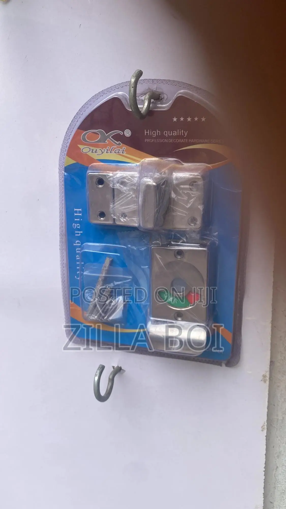 Indicator Toilet Lock
