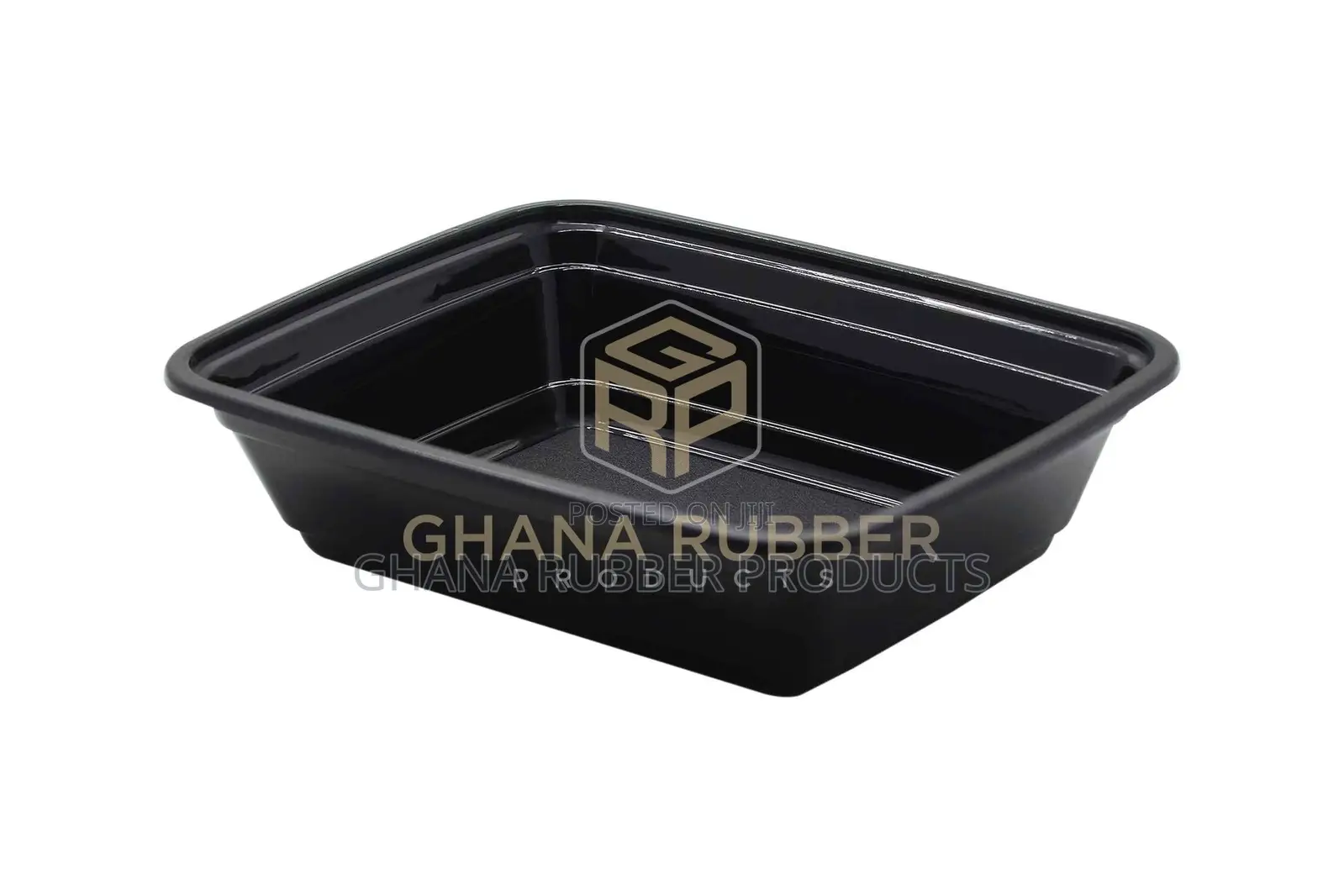 12oz Rectangle Black Microwavable Containers (150pcs)