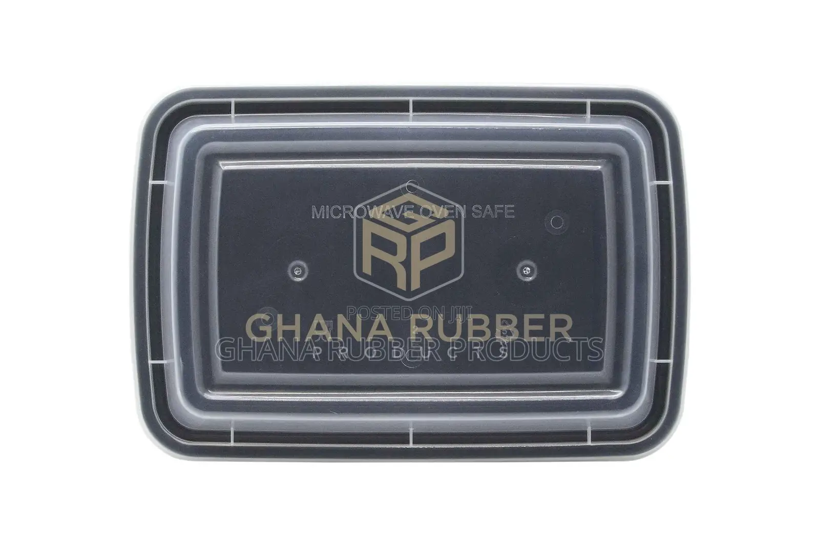 16oz Rectangle Black Microwavable Containers (150pcs)