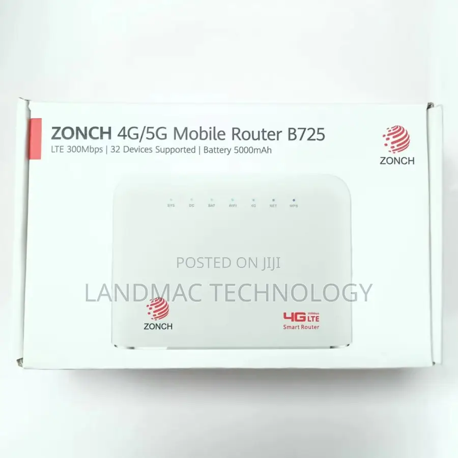 Zonch (B725) 4g/5g Universal Mobile Router / Battery 5000mah
