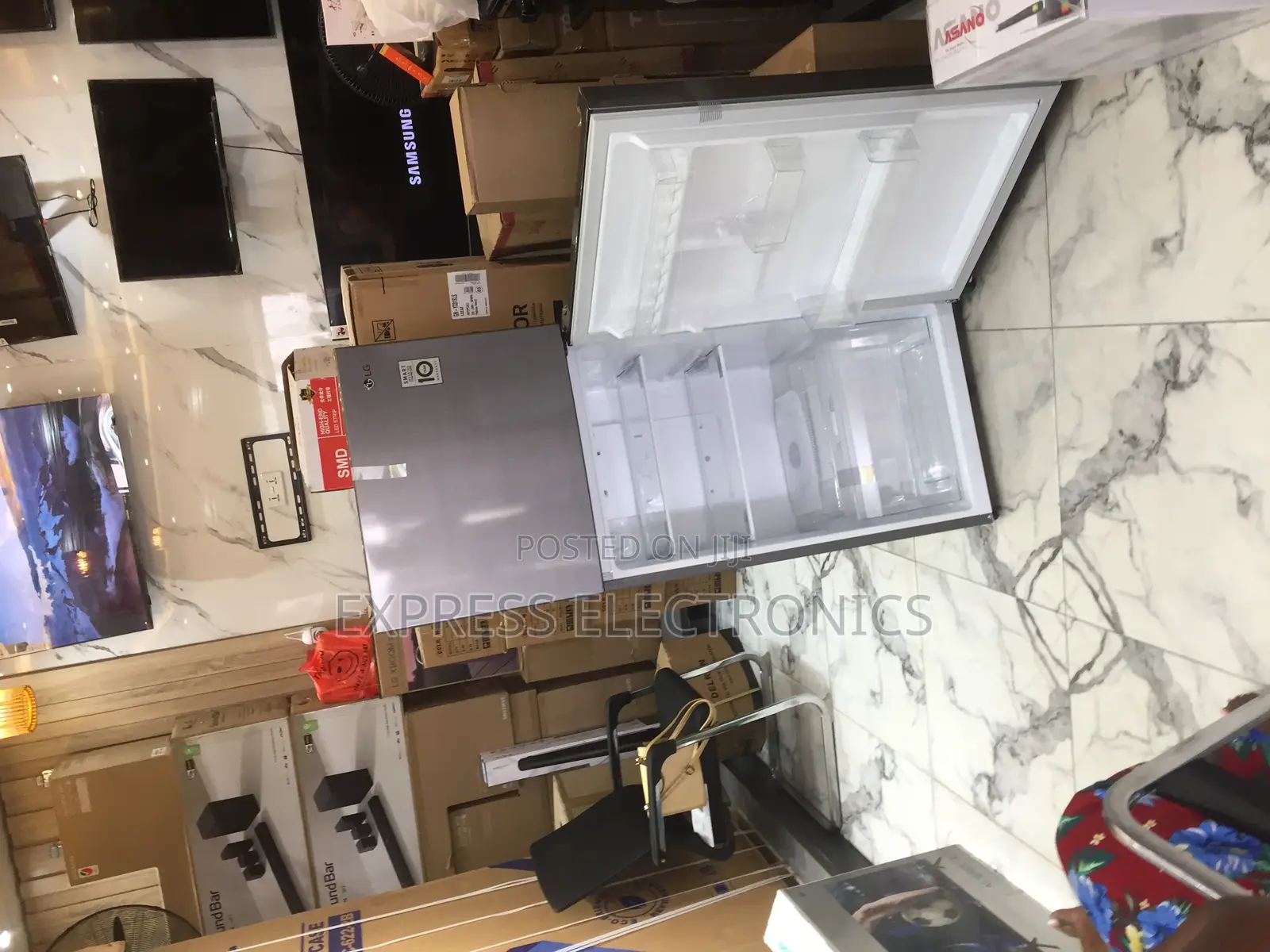 Call and Order for LG GN-B202SQBB Fridge Double Door