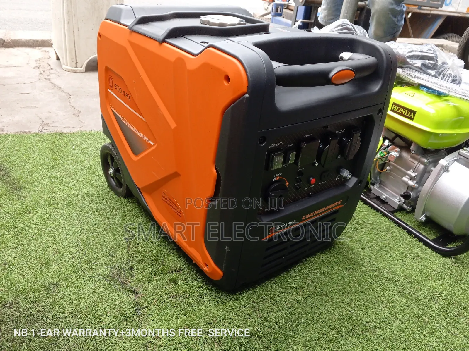 Ecoolmax Generator Silent Petrol 13000W 10kw 13HP Generator