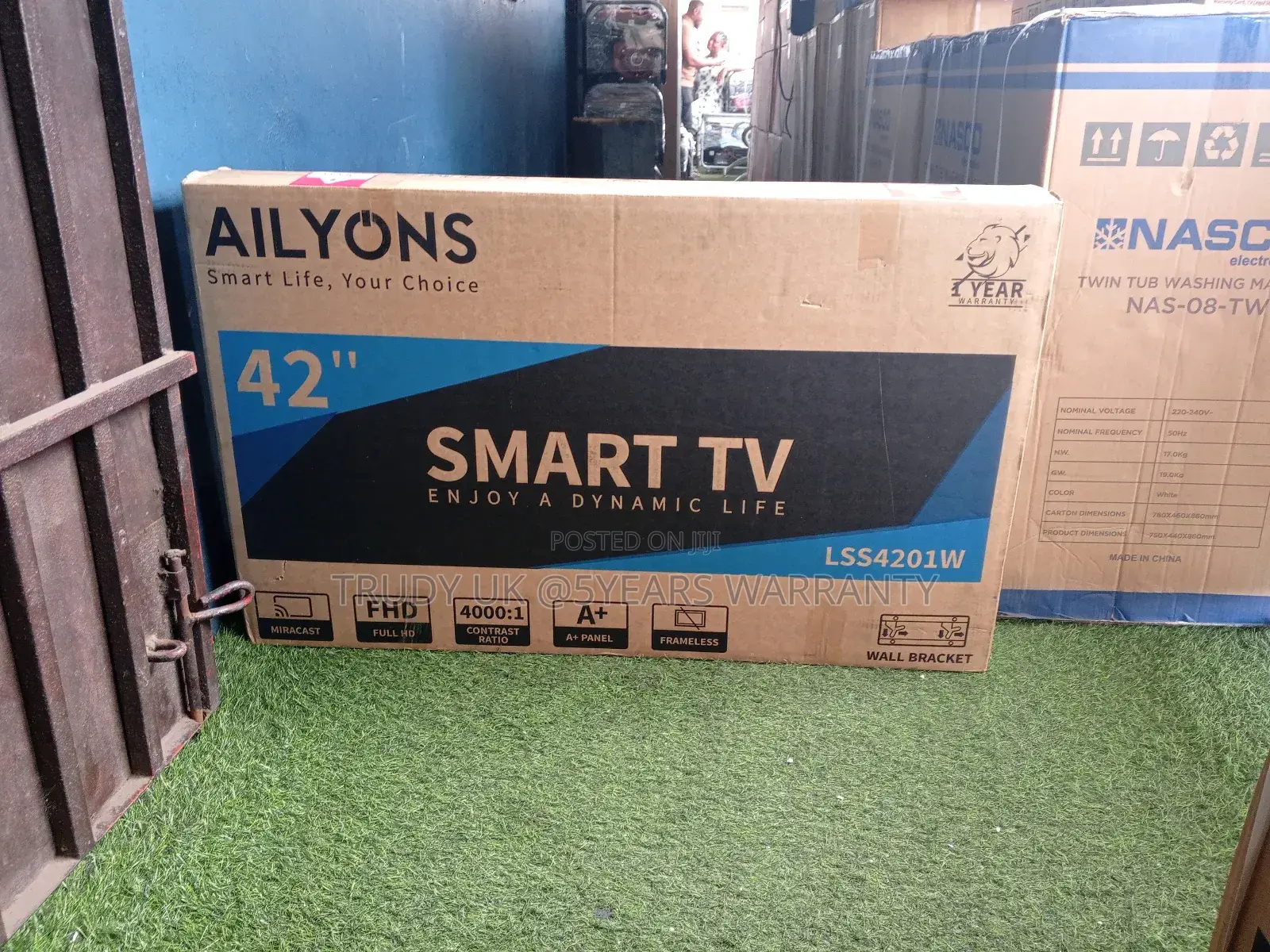 Ailyons 42"t2/S2 Smart Android Television Television 42inche