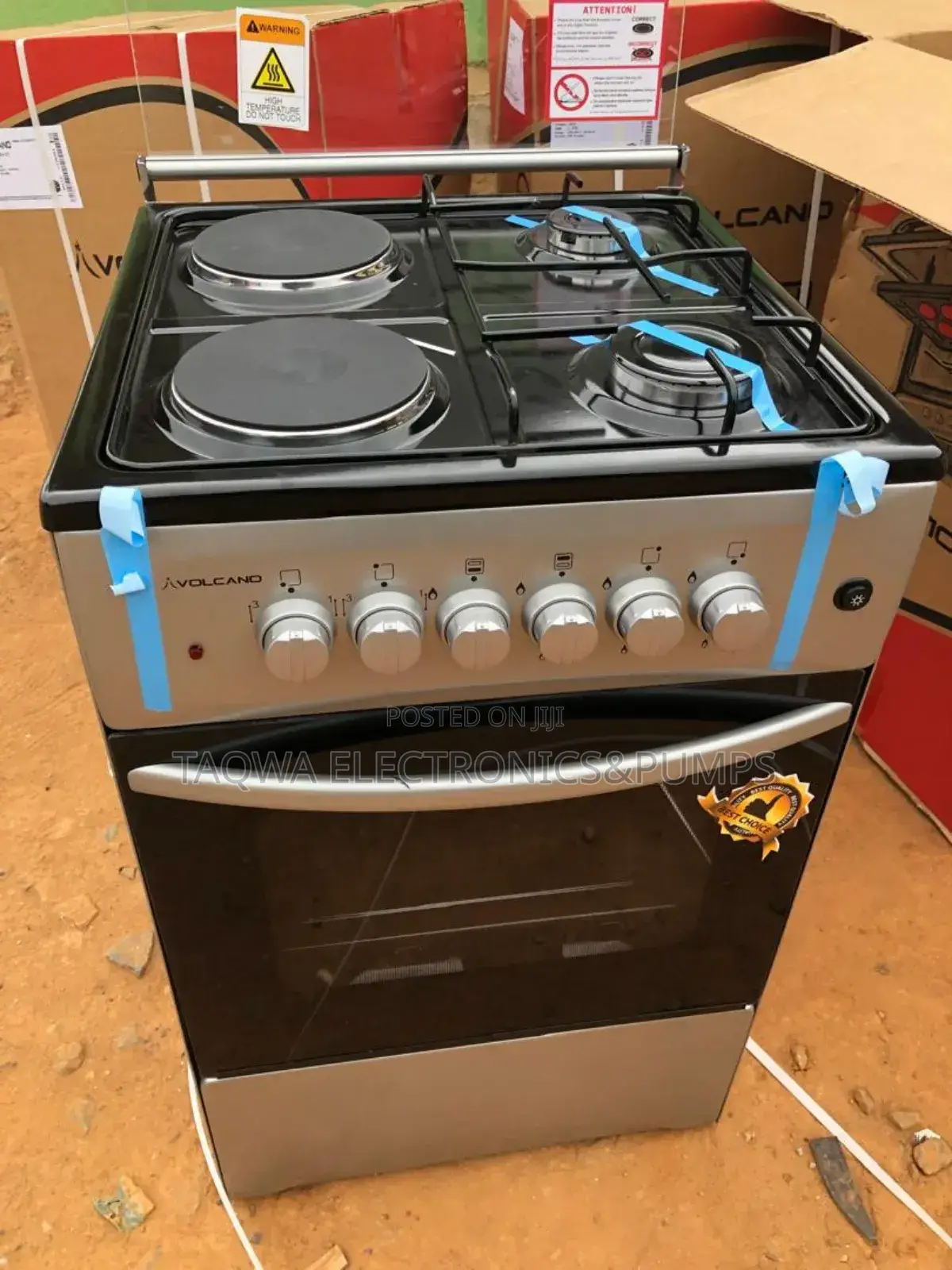 0ven and Grill 2x2 (Electric and Gas) Stove