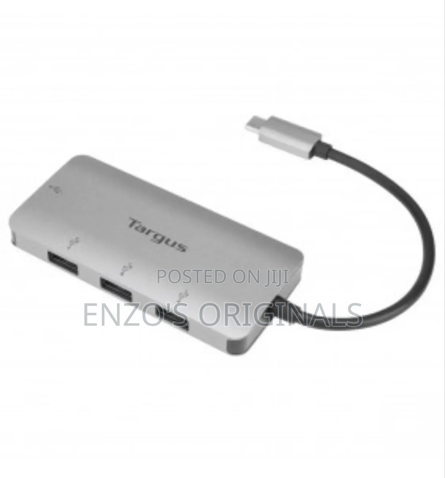 Usb-c To 4 Port Usb 3.0 Hub Type-c Extension Targus New